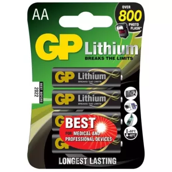 GP Batteries lítiová primárna AAA jednorazová batéria alkalická (07015LF-C4)