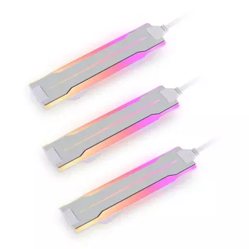 Podsvietenie Lian Li P28ARGB-B RGB 5V čierna ABS hliník PC