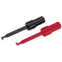 Sada testovacích sond Voltcraft 108542, 2-mm konektor, CAT I, čierna a červená