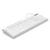Drôtová klávesnica Hama CK-200 USB biela