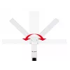 LB-24 LED stolná lampa s hodinami