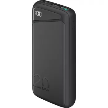Rýchlonabíjacia powerbanka 20.000 mAh (čierna, PD, Quick Charge 3.0, Super Charge)