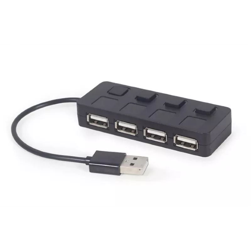 USB 2.0 rozhranie hub Gembird UHB-U2P4-05 so 4 USB portmi