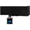 AiO kvapalinový chladič Lian Li HydroShift II LCD-S 360mm — RGB LCD displej, bez ventilátorov