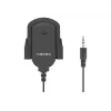 Pripínací mikrofón NATEC NMI-1352, káblový 3,5 mm, citlivosť -58 dB, 50–16000 Hz, 1,8 m kábel, 20 g
