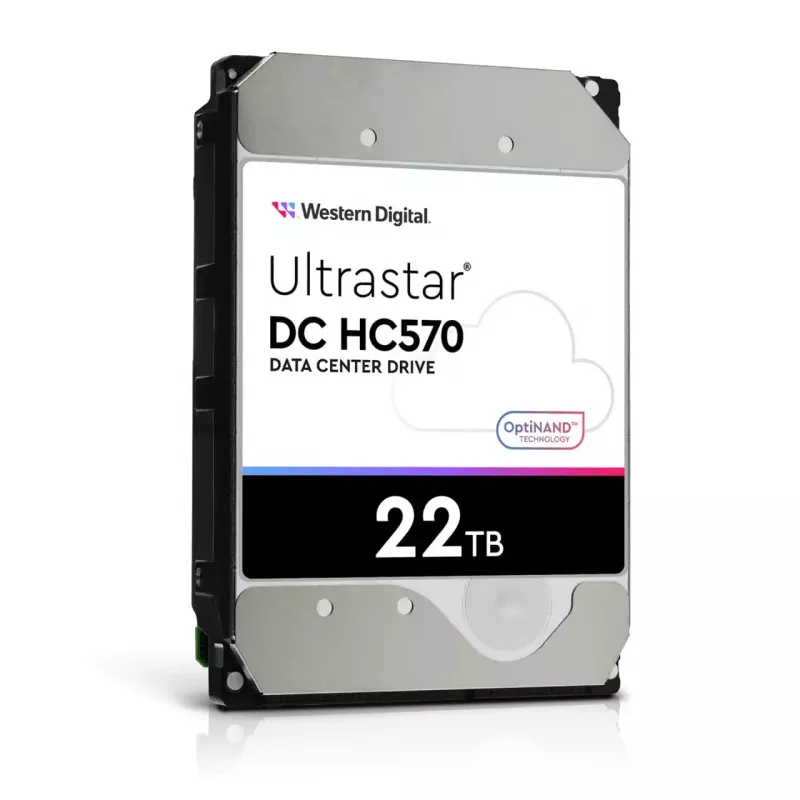 WD Ultrastar DC HC570 - Pevný disk - 22TB - interný - 3.5 (8,9 cm) - SATA 6Gb/s - 7200 ot/min - Vyrovnávacia pamäť: 512MB - pre Intel Next Unit of Computing 13 Extr