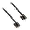 SilverStone SST-CP11B super nízky SATA kábel - 50 cm, čierny