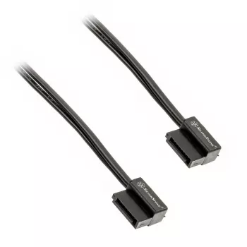 SilverStone SST-CP11B super nízky SATA kábel - 50 cm, čierny