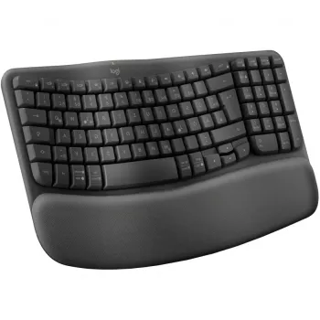 Logitech Wave Keys klávesnica Office RF Wireless + Bluetooth QWERTZ grafitová