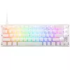 Ducky One 3 Aura White SF klávesnica, herná, USB, QWERTY, US-angličtina