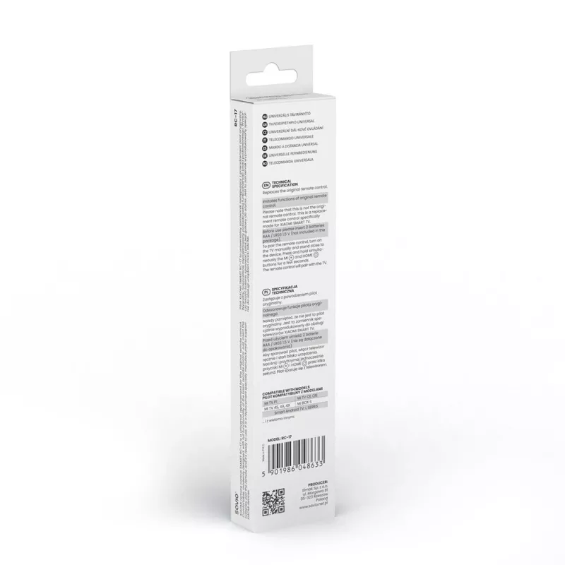 Univerzálny / náhradný diaľkový ovládač SAVIO RC-17 pre Xiaomi Smart TV
