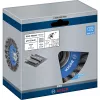 Bosch Heavy for Metal 2608622059 oceľová kotúčová kefa so spletaným drôtom, Ø 115 mm, oceľový drôt 0,5 mm, M14, pre uhlové brúsky