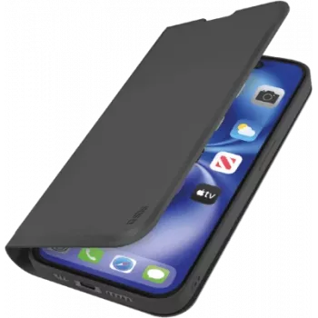 Peňaženka so stojanom SBS TEWALIPSE25K pre iPhone SE 2025 — čierna, peňaženka + stojan