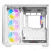 Antec C5 - Midi-Tower - PC - biela - ATX - ITX - Micro-ATX - sklo - plast - oceľ - 3x 120 mm (0-761345-10034-2)