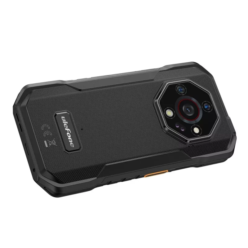 Ulefone Armor X32 Pro 5G smartfón, 5,65 palca, 8 GB RAM, 256 GB, IP69K, Android 14, Future Black