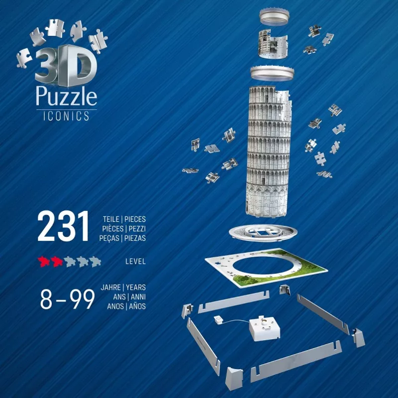 3D puzzle Ravensburger 12008028 216 dielov budova