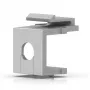 Káblová vložka Ubiquiti UACC-Keystone-Blank-Insert-TH biela polykarbonát