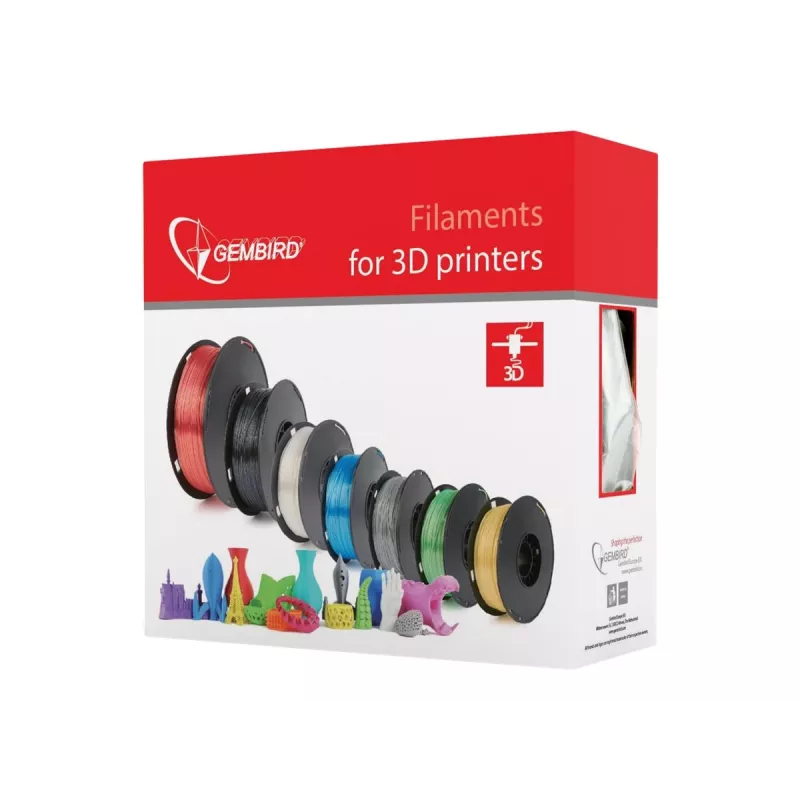 Materiál pre 3D tlač Gembird 3DP-PLA1.75-02-MAR