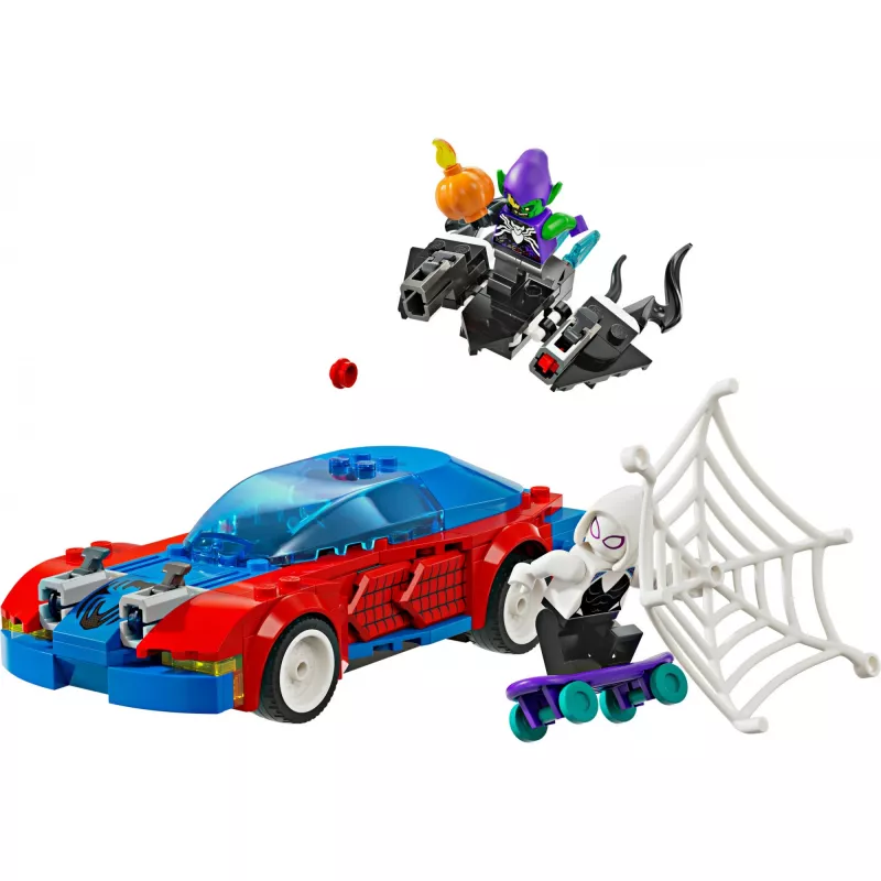 LEGO Marvel 76279 Spider-Man pretekárske auto & Venom Green Goblin stavebnica