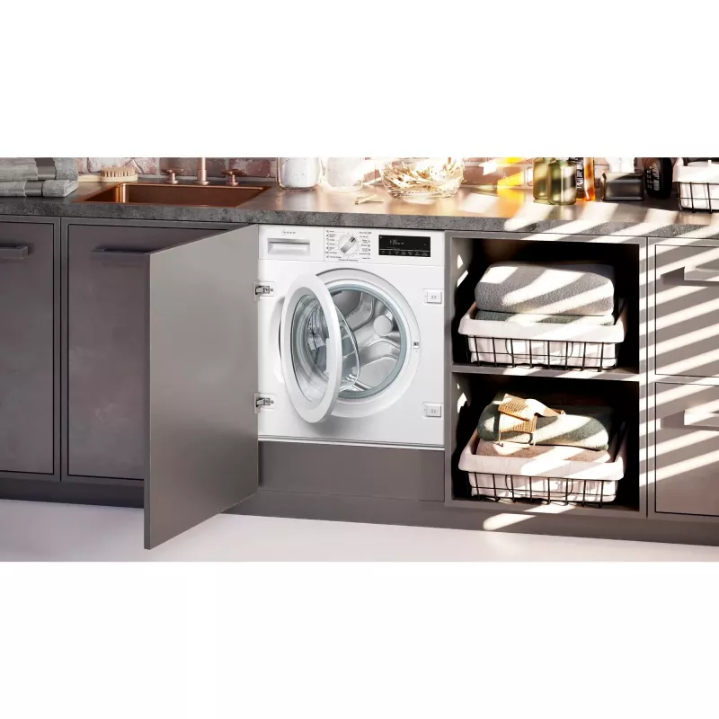 Neff W6441X1 práčka s predným plnením 8 kg 1400 ot/min biela