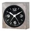 NeXtime nástenné hodiny 5167 Real Time Heavy Metal, 9,5x9,5x3,2 cm, nástenné, sivé