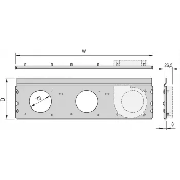 Schroff ventilátorová jednotka 84HP 220D kompl. (24572411)