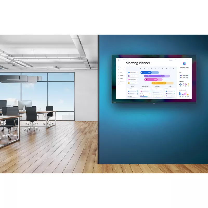 AVOCOR K séria AVK-7510 190cm 75''/3840x2160/HDMI/USB/USB-C