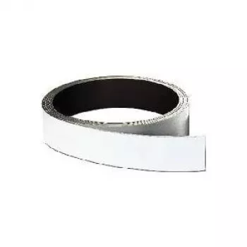 Magnetický pás Franken LS15 15 mm x 10 m, biela, hrúbka 0,8 mm