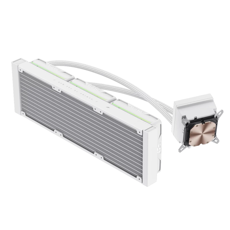 Gamemax | CPU kvapalinový chladič | HAILSTORM 360 LCD | biely