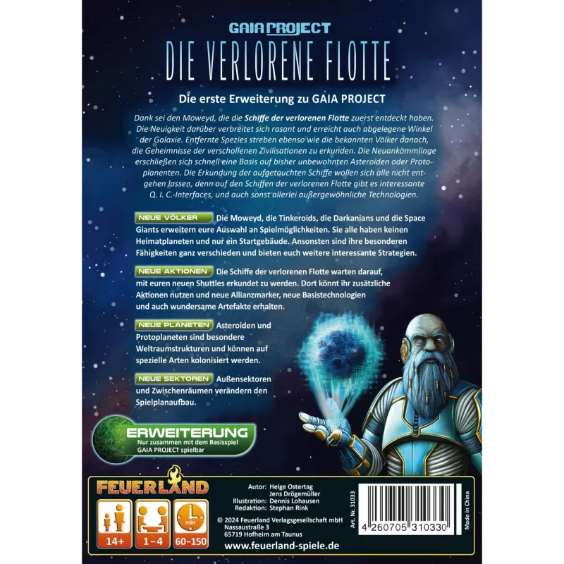 Gaia Project: The Lost Fleet, rozšírenie stolovej hry