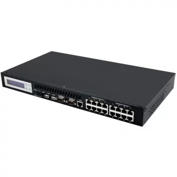 ALLNET MSR centrála ALL5000v2 vrátane 16 senzorových portov & 48,30cm (19) pre IP automatizáciu budov (ALL5000v2)