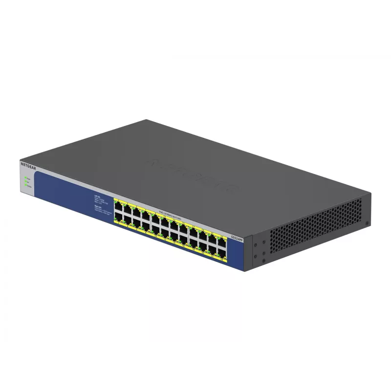 NETGEAR GS524PP nemanaged Gigabit Ethernet (10/100/1000) Power over Ethernet (PoE) sivá