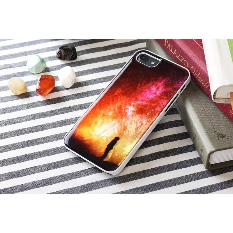 Ochranné puzdro iKins pre Apple iPhone 8/7 — Starry Night biela