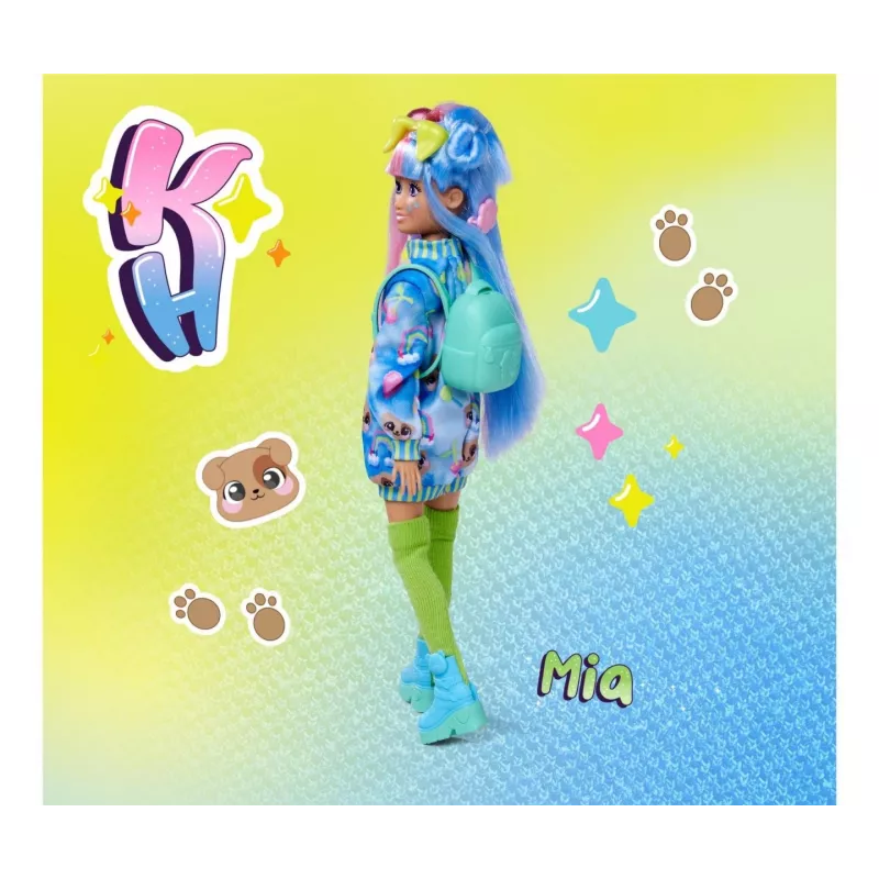 Kawaii Hi Mia bábika + príslušenstvo 595-3974
