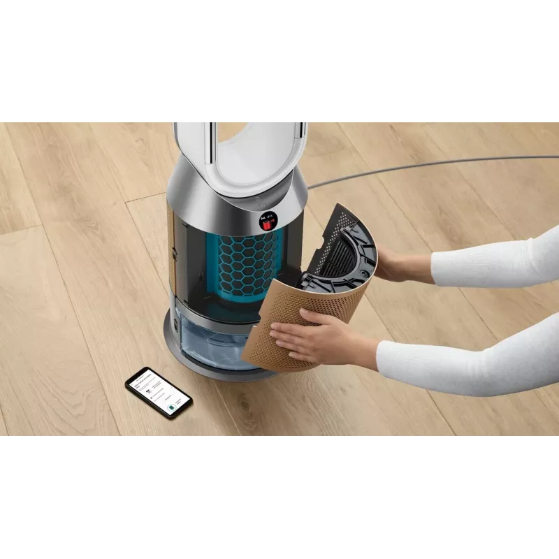 Čistička vzduchu Dyson Purifier Humidify + Cool De-Nox 62.4 dB 45 W zlatá biela
