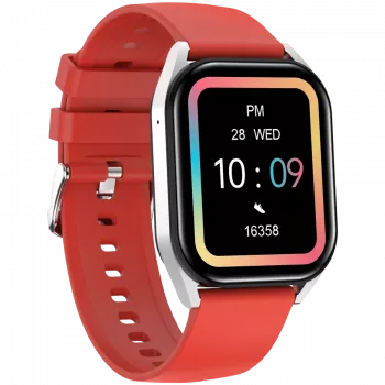Smart Watch CANYON Chatter SW-58 BT-CALL strieborná červená