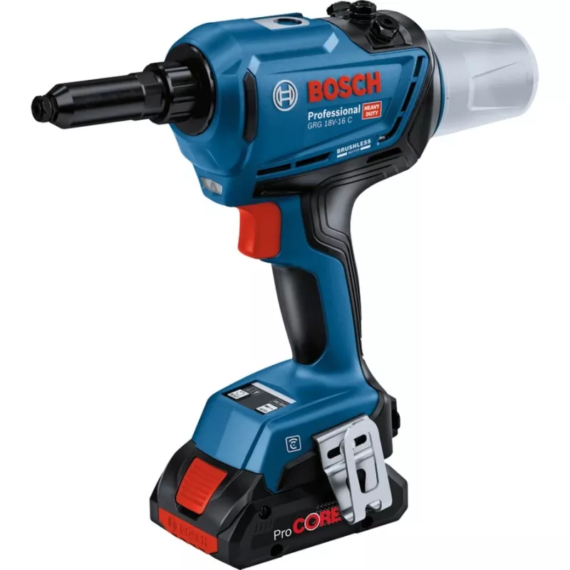 Bosch 0 601 9K5 001 nitovacia pištoľ čierna, zelená 3,2,4,4,8,5,0,5,6 mm 16000 kN