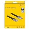 HDMI kábel DeLOCK Ultra High Speed 48 Gbps 8K 60 Hz sivý 1 m