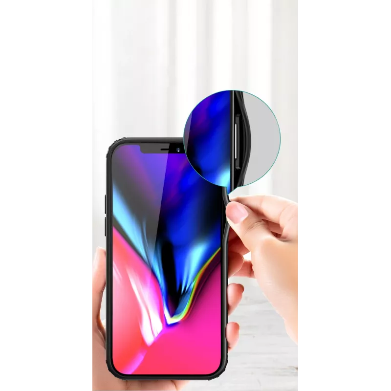 Nárazuvzdorné ochranné puzdro Devia pre iPhone 12 Pro Max, zelená