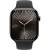 Apple Watch S10 Bridlicový Titanium Športový remienok Čierno- S/M GPS + Cellular 46mm MWYD3QF/A 2024