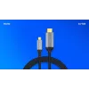 Kábel USB-C na HDMI v2.0b, 3m, meď CL-184