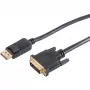 Video kábel adaptér DisplayPort DVI ShiverPeaks BS77492-1
