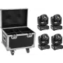 Moving Head Spot EUROLITE TMH-S60 4x LED s transportným kufrom