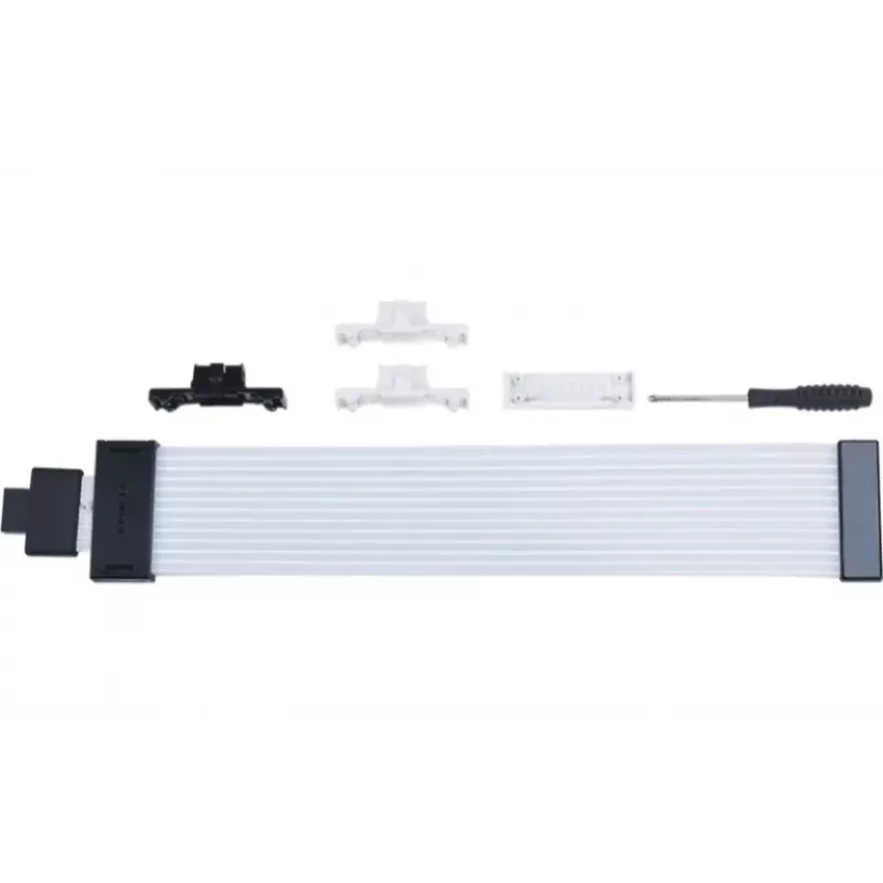 GPU kábel Lian Li Strimer Wireless 12V 2x6-pin PW16-121W – bezdrôtový RGB PCIe napájací predlžovač