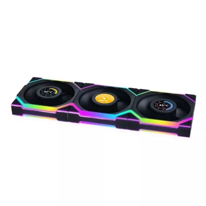 LIAN LI UNI FAN SL Wireless 120 ARGB čierna balenie 3 ks