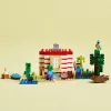 LEGO Minecraft sada 21275 TNT dom v džungli stavebná hračka, 287 dielov, 2 minifigúrky, od 8 rokov