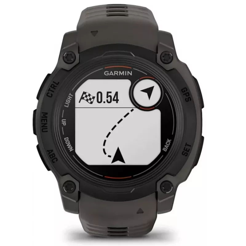 Garmin Instinct E 2,18 cm (0,86) MIP 40 mm digitálne 166 x 166 pixelov čierna GPS (satelit)