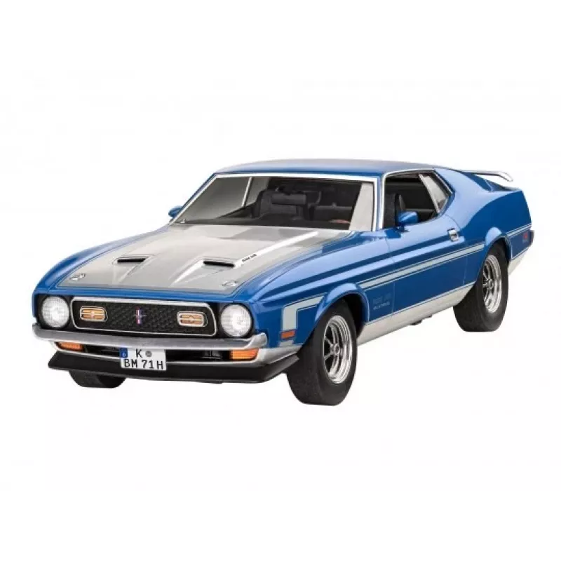 Plastový model auta REVELL Ford Mustang Boss 351 stavebnica v mierke 1:25