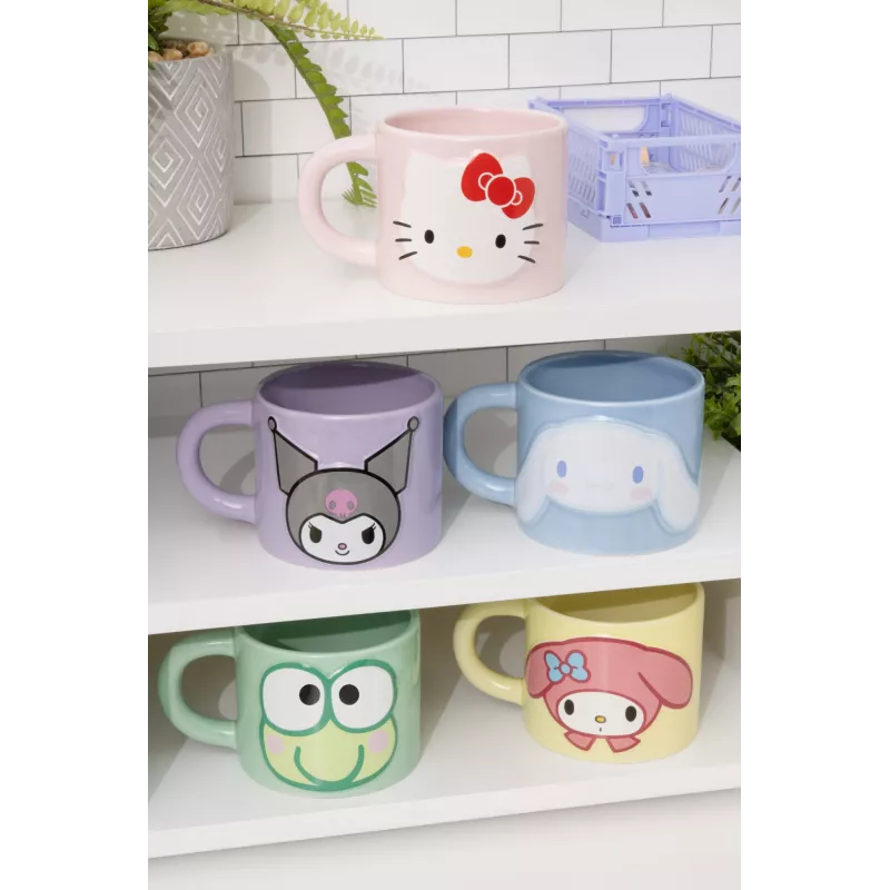 Hrnček Paladone Paladone Cinnamoroll reliéfny hrnček – keramický hrnček s reliéfnym dizajnom Cinnamoroll