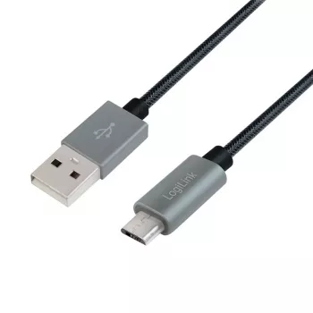 Synchronizačný a nabíjací kábel USB-A na Micro-B konektor samec 2 m